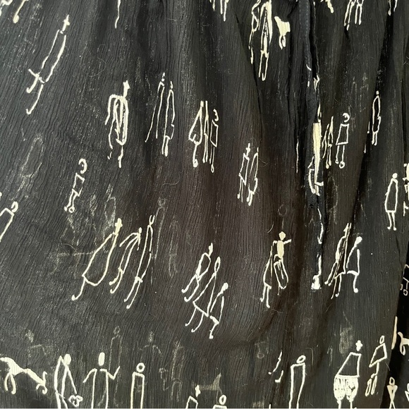 1980’s Vintage Jasmine by KVM People Print Skirt - Picture 3 of 5